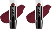Wet n Wild Silk Finish Lipstick| Hydrating Lip Color| Rich Buildable Color 2Pcs