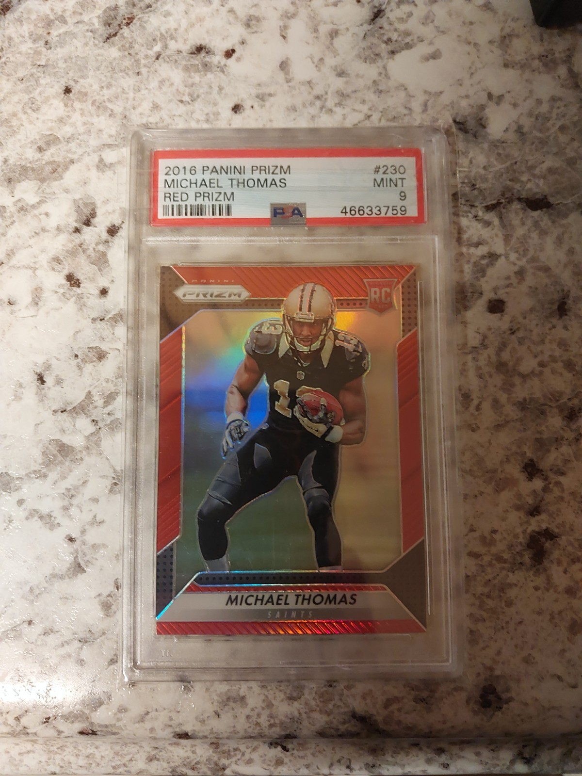2016 MICHAEL THOMAS PANINI PRIZM RED PRIZM ROOKIE RC (RARE RETAIL RED SSP RC!)🔥