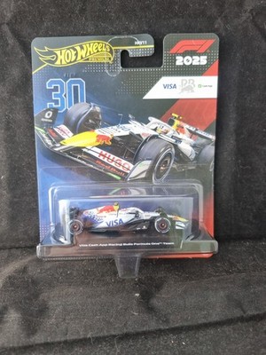 Hot Wheels Premium Formel 1 Visa Cash App Racing Bulls Formel 1 Team 2025