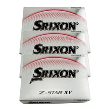 Srixon Z-Star XV Golf Balls - Pure White - 3 Dozens