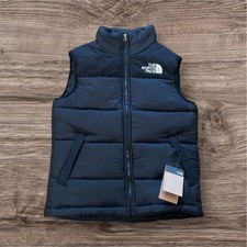 north face body warmer black large