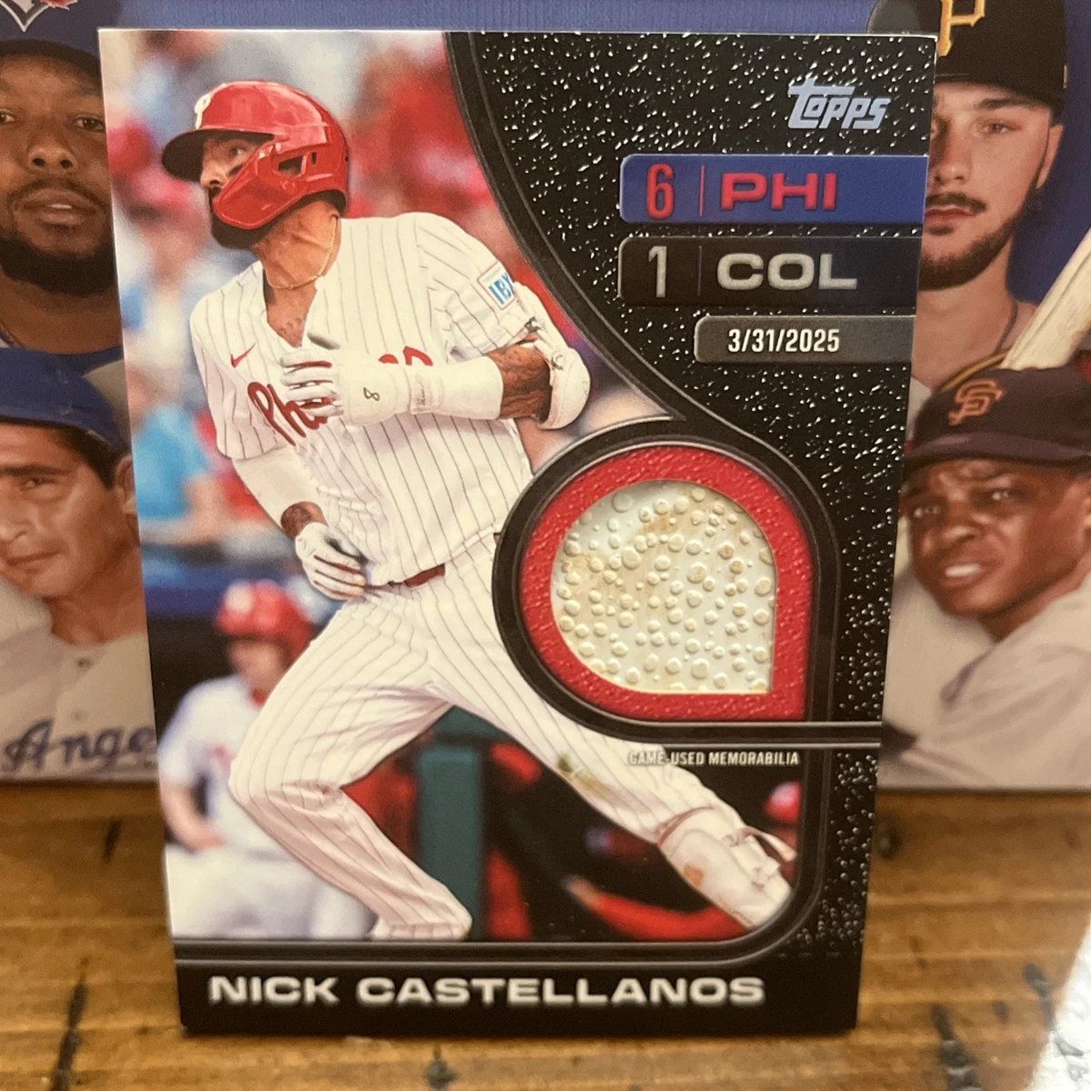 Nick Castellanos Baseball Serial Numbered Sports Trading Cards 