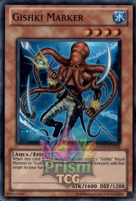 Gishki Marker Super Rare HA05-DE033 Yugioh