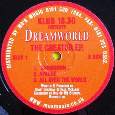Dreamworld - The Creator EP. (12'', EP) (Very Good Plus (VG+)) - 3641537052
