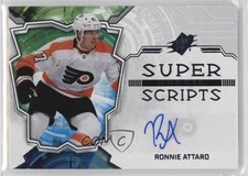 2022-23 SPx Rookie Superscripts Ronnie Attard #SSR-RA Auto 1q2