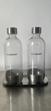 Sodastream Stainless Steel Bottles X 2