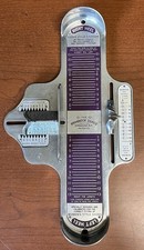 Vintage Womens Shoe Sizer from The Brannock Device, Syracuse NY