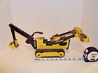 Vintage Tonka T-6 Track Front End Loader Backhoe Bulldozer Metal USA #41242