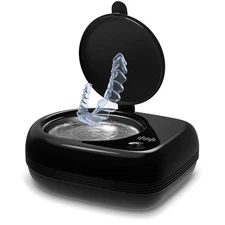 Rechargeable Ultrasonic Retainer Cleaner Machine | 50kHz 1.9 inch Ultra-Thin