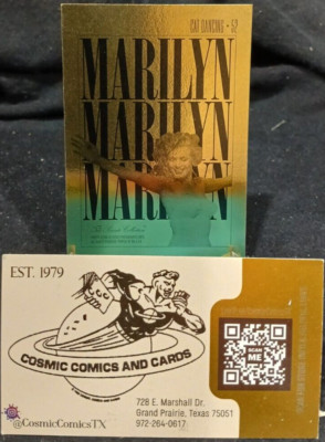 1993 Marilyn Monroe: The Private Collection SC8 Cat Dancing