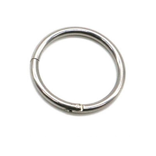 Titanium Hinged Segment Nose Ring For Septum Ear Cartilage Tragus Lip Piercing - Picture 27 of 40