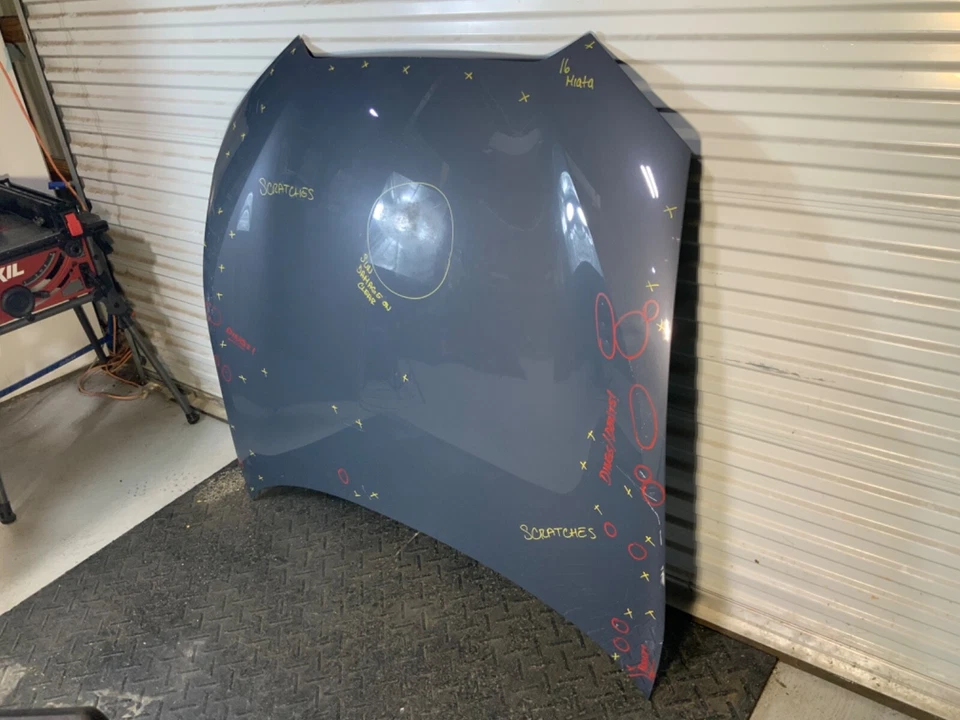 DAMAGED 2016 2017 - 2020 2021 2022 2023 MAZDA MIATA MX-5 FRONT HOOD PANEL OEM - Image 2 of 4