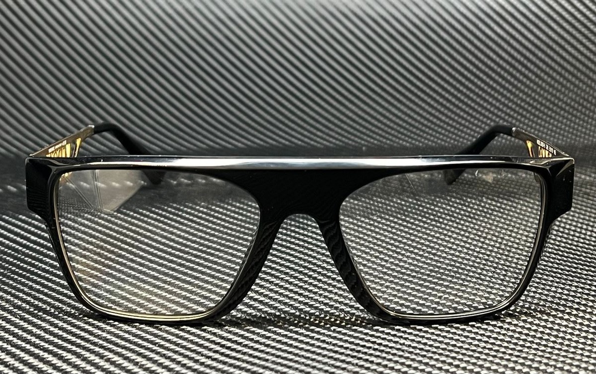 GIANNI VERSACE ブラックサングラス(ケース無し) ジャンニヴェルサーチ サングラス 度無し グラデなし S44 91IV