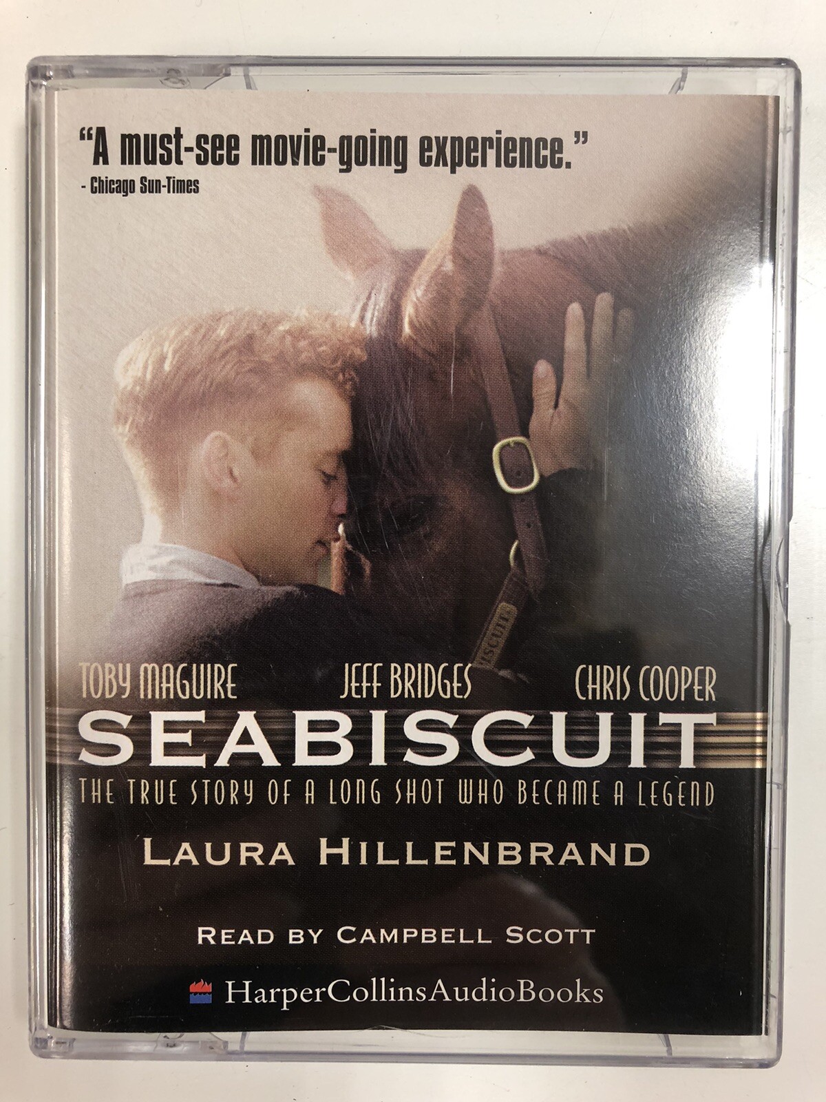 Seabiscuit - Laura Hillenbrand - Cassette audio book