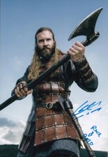 CLIVE STANDEN signed Autogramm 20x30cm VIKINGS in Person autograph COA