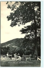 S04-3028, VALLEY VIEW INN HOT SPRINGS, VA., VINTAGE POSTCARD