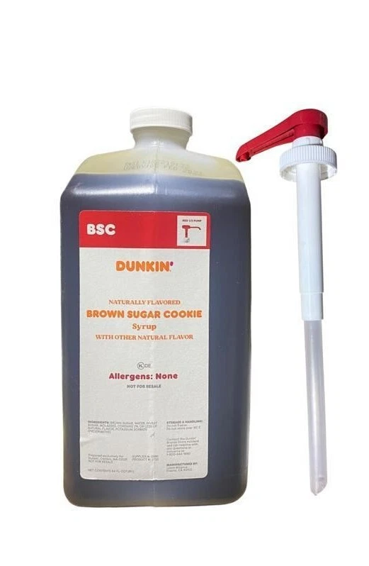 Dunkin donuts 2024 sugar free syrups