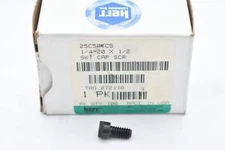 NEW KERR LAKESIDE 25C50KCS Socket Head Cap Screw: 1/4''-20 Tr Size, 1/2 in Lg, 3
