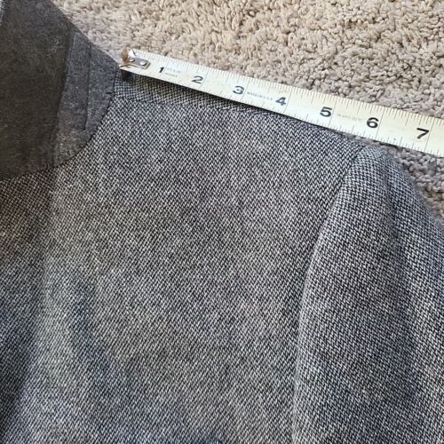 Jos A Bank Reserve Blazer Herren 41R Grau Italienisch Wolle Kaschmir Mischung Sport Mantel - Bild 12 von 21