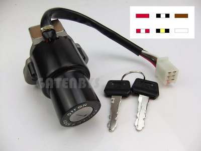Neu für Kawasaki KMX 125 1986-2004 Zündschloss Zylinderschloss Schlüssel KMX125