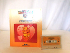 World Teddy Ruxpin Hardcover Book and Tape GRUBBY  S ROMANCE Vintage 1985
