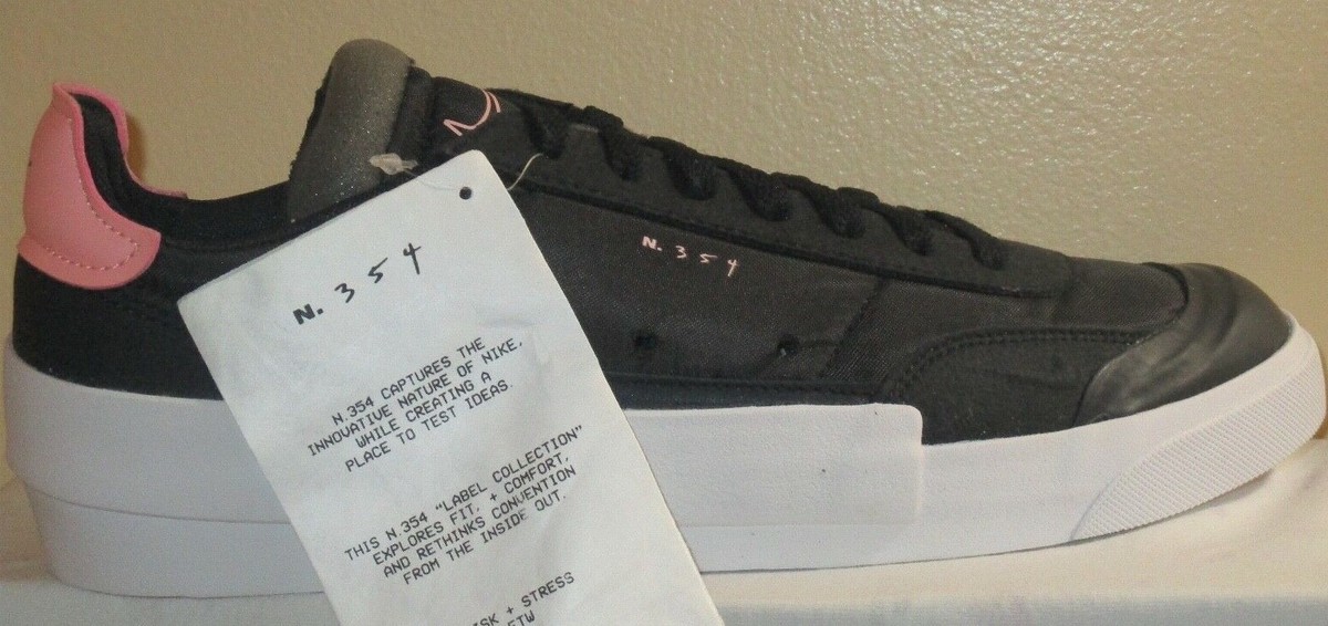 nike drop type black pink