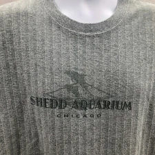 Vintage Shedd Aquarium Chicago Sharks t-shirt size XL Cal Cru