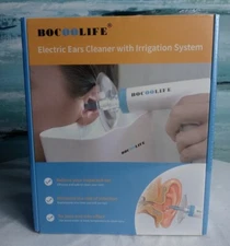 NIB Electric Ear Cleaner Irrigation System Ear Wax Removal Tool Rechargeable