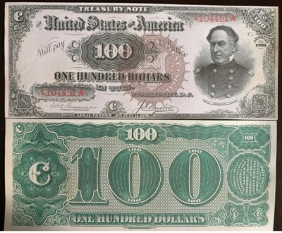 Reproduction Full Set 1890 US Treasury Notes $1-$1000 Read Full