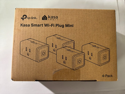 Kasa Smart Wi-Fi Plug Mini by TP-Link (4-Pack) HS103P4 Hardly Used[15]