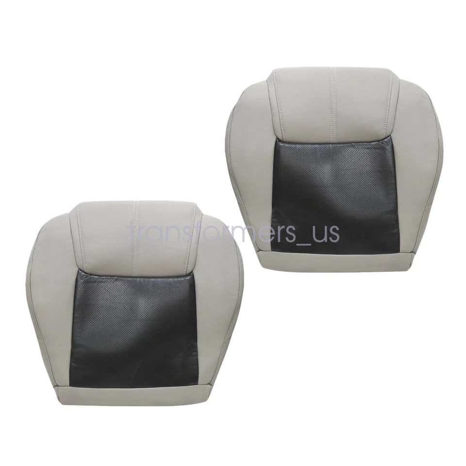 Fits 2006-2010 Jeep Commander Driver & Passenger Bottom Perforated Seat Cover - image 2 of 4