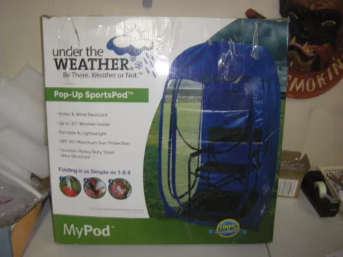 Pop Up Sports Pod by Under the Weather. NEW