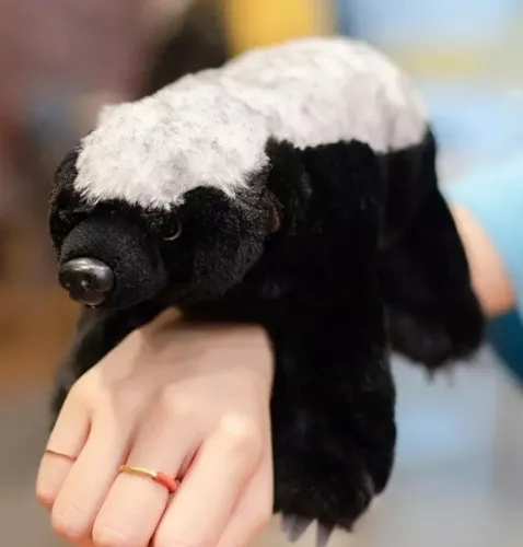 Honey Badger Ratel 15 Inch Stuffed Animal Plush Toys Toddler Doll Kids Gifts - Picture 2 of 5