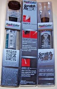 Duplicolor Touch Up Paint Color Chart