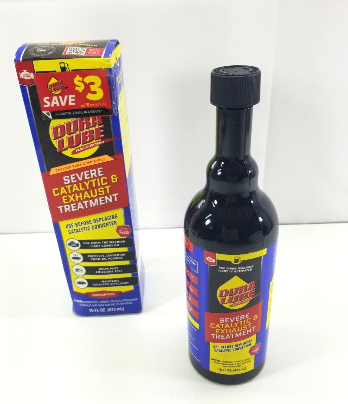 Dura Lube Catalytic Converter Cleaner Exhaust Treatment Emissions