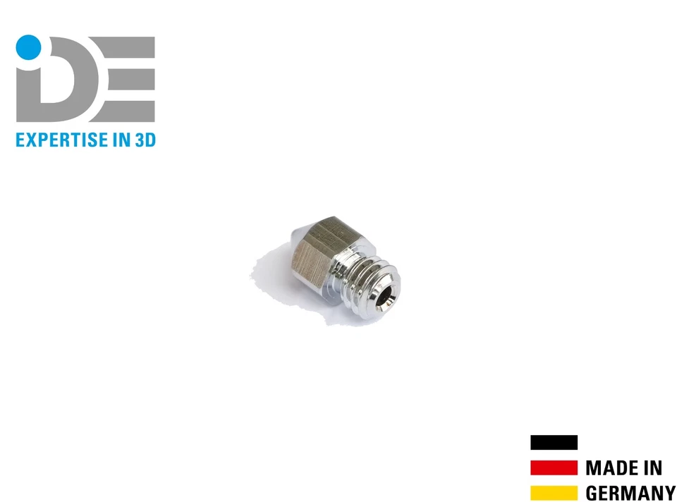 IDE Nozzle INC hard coated Makerbot MK8 Replicator 2 and 2X wear resistant - Image 4 of 4