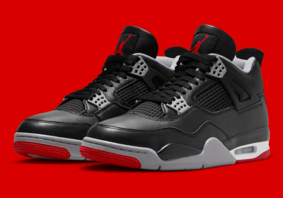 Jordan 4 Bred Reimagined Retro GS 6y / 7.5 Women FQ8213-006 NEW