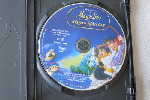 Walt Disney’s Aladdin And The King Of Thieves Movie DVD - Picture 6 of 6