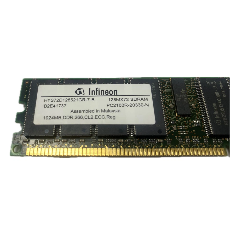 Sun 370-4940 Memory 1GB DDR-266MHz PC2100 X7404A - Image 2 of 3