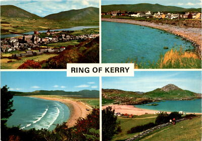 Ring of Kerry, Ireland, John Hinde Studios, Iveragh Peninsula postcard Postcard