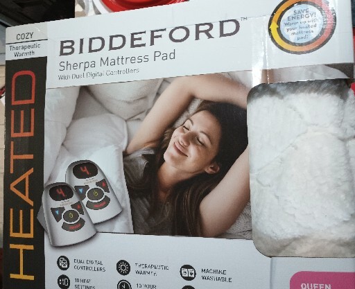 biddeford sherpa Mattress Pad Queen Size Dual Digital Controllers | eBay