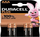 Duracell Plus Batteries- AAA - Pack of 4