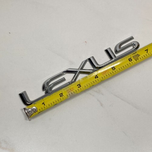 2006 Lexus GS300 AWD Emblem Numbers Letters Logo Rear Tailgate Trunk Chrome - Picture 13 of 24
