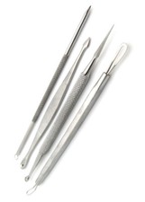 SET OF 4 COMEDONE BLACKHEAD ACNE BLEMISH REMOVER/EXTRACTOR PROFESSIONAL TOOLS