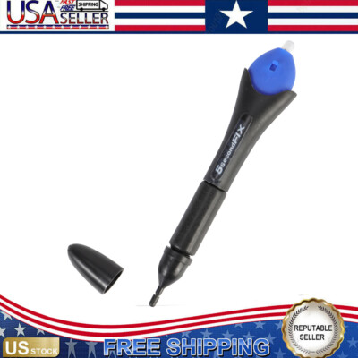 Fix UV Light Repair Tool Quick 5 Second Glue Refill Liquid Plastic Welding USA