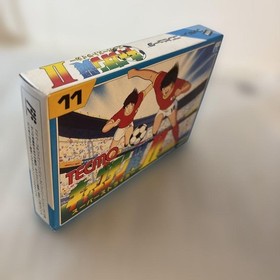 Famicom Captain Tsubasa 2 New Unused Game Cassette with Case Original Box