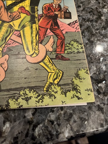 Plastic Man #54 1955 Charles Nicholas Robot Cover HARD TO FIND - Picture 4 of 14