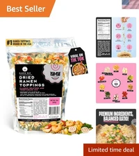 Elevate Your Meals with Classic Seafood & Vegetables Mix - 14oz Ramen Toppings