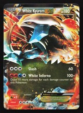 White Kyurem EX 96/135 Plasma Storm Ultra Rare Pokemon Card