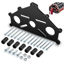 Billet Aluminum Engine Safe Stand Adapter Plate Engine Stand Plate For Chevy